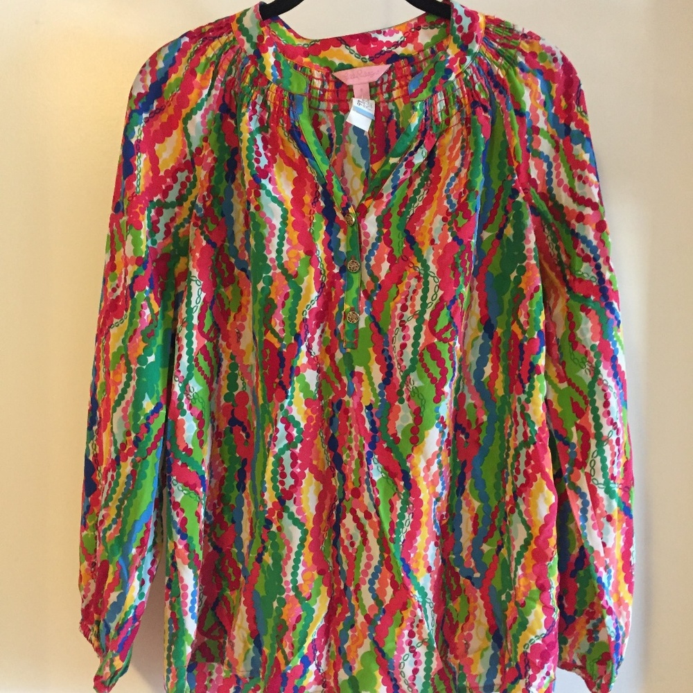 Lilly Pulitzer Elsa Long Sleeve Top